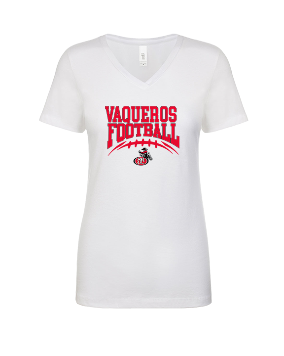 Santa Barbara CC Football School Football - Womens Vneck