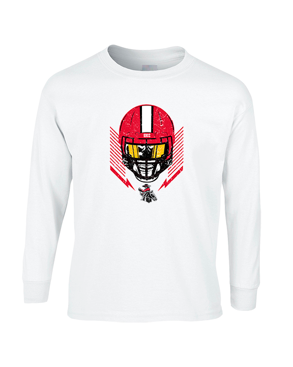 Santa Barbara CC Football Skull Crusher - Cotton Longsleeve