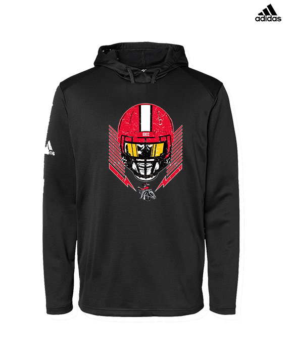 Santa Barbara CC Football Skull Crusher - Mens Adidas Hoodie