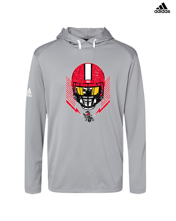 Santa Barbara CC Football Skull Crusher - Mens Adidas Hoodie