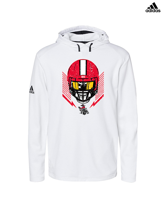 Santa Barbara CC Football Skull Crusher - Mens Adidas Hoodie