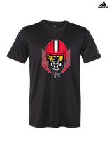 Santa Barbara CC Football Skull Crusher - Mens Adidas Performance Shirt