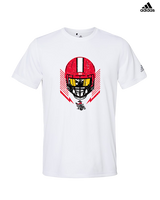 Santa Barbara CC Football Skull Crusher - Mens Adidas Performance Shirt