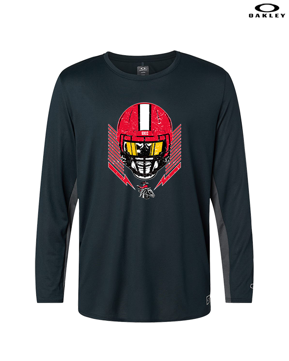Santa Barbara CC Football Skull Crusher - Mens Oakley Longsleeve