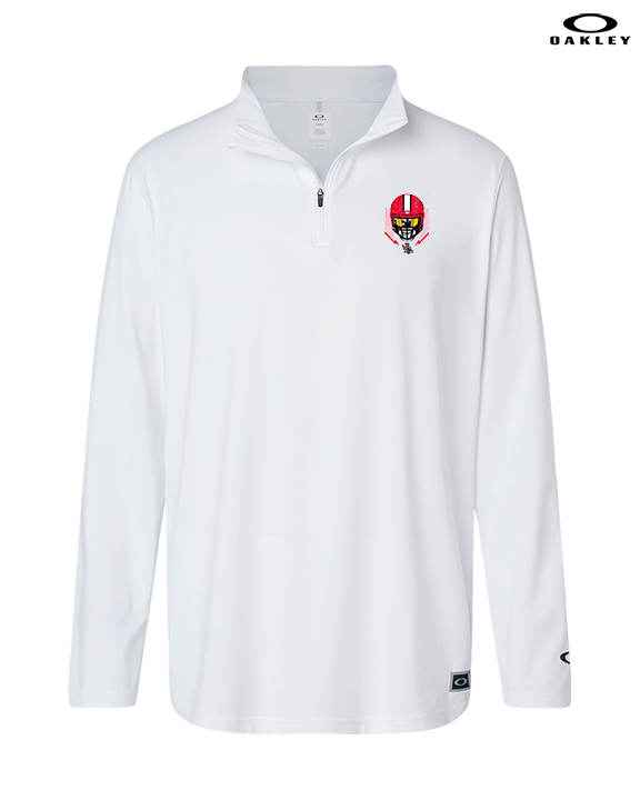 Santa Barbara CC Football Skull Crusher - Mens Oakley Quarter Zip