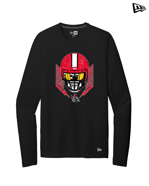 Santa Barbara CC Football Skull Crusher - New Era Performance Long Sleeve