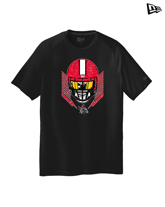 Santa Barbara CC Football Skull Crusher - New Era Performance Shirt