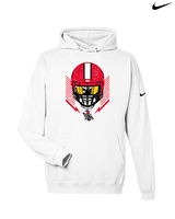 Santa Barbara CC Football Skull Crusher - Nike Club Fleece Hoodie