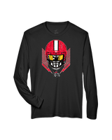 Santa Barbara CC Football Skull Crusher - Performance Longsleeve