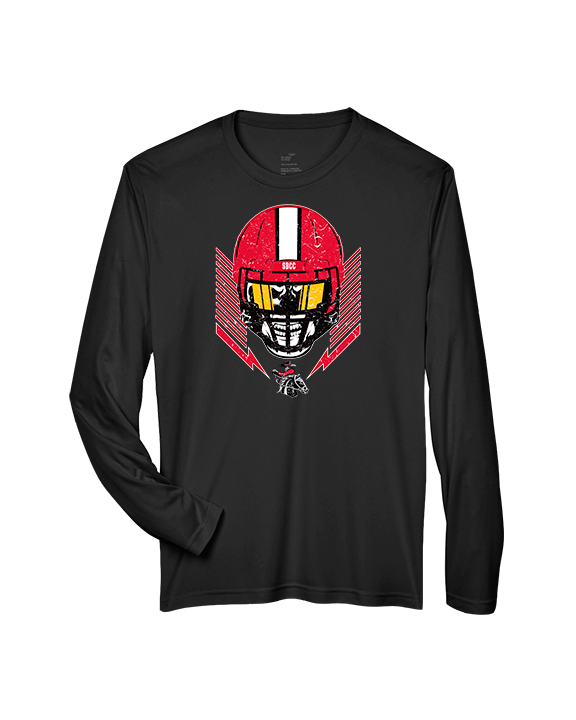 Santa Barbara CC Football Skull Crusher - Performance Longsleeve