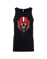 Santa Barbara CC Football Skull Crusher - Tank Top