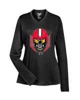 Santa Barbara CC Football Skull Crusher - Womens Performance Longsleeve
