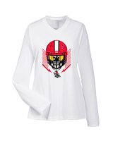 Santa Barbara CC Football Skull Crusher - Womens Performance Longsleeve