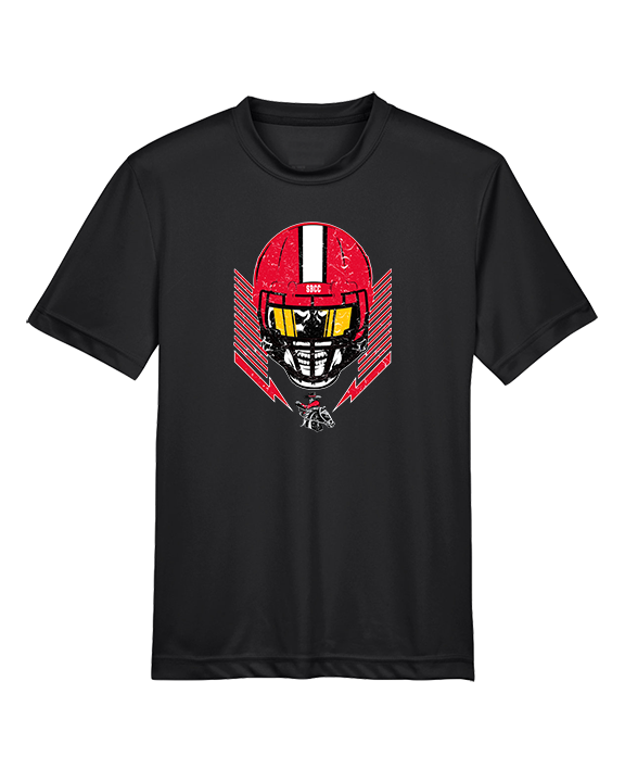Santa Barbara CC Football Skull Crusher - Youth Performance Shirt