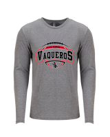 Santa Barbara CC Football Toss - Tri-Blend Long Sleeve