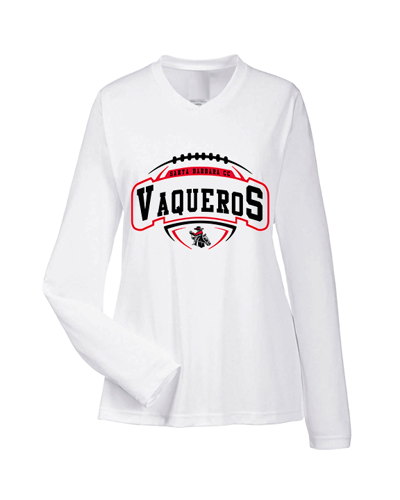 Santa Barbara CC Football Toss - Womens Performance Longsleeve