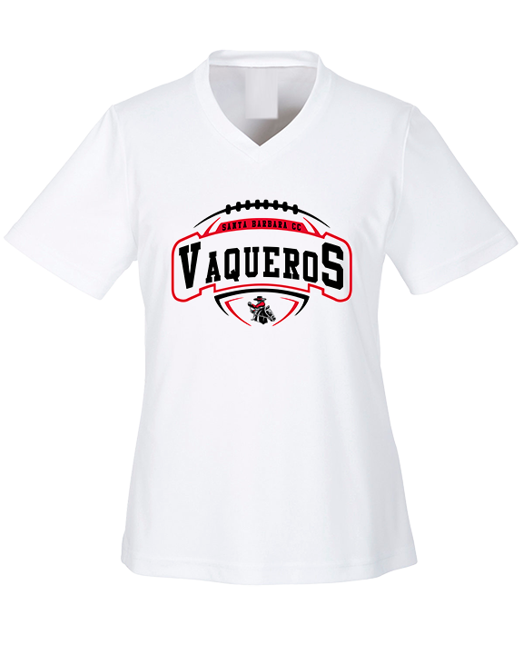 Santa Barbara CC Football Toss - Womens Performance Shirt
