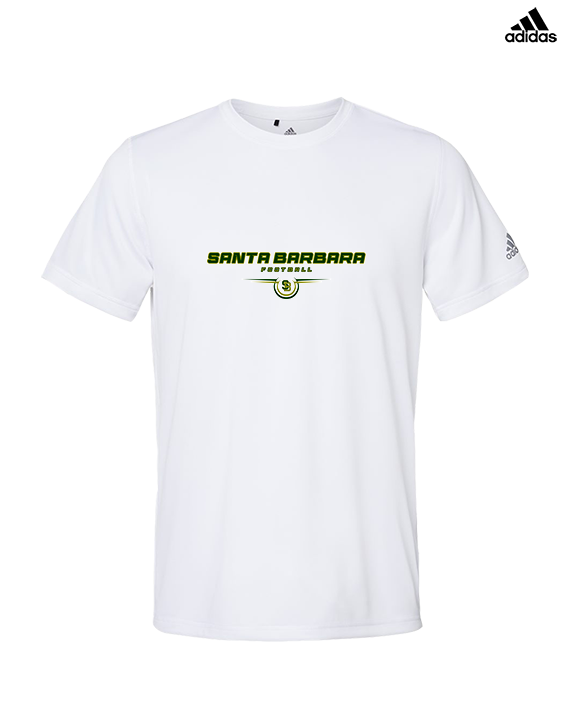 Santa Barbara HS Football Design - Mens Adidas Performance Shirt
