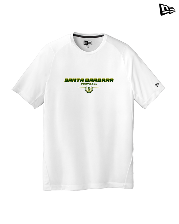 Santa Barbara HS Football Design - New Era Performance Shirt