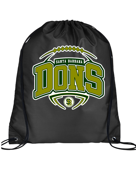Santa Barbara HS Football Toss - Drawstring Bag