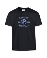 Saugus HS Baseball Curve - Youth T-Shirt