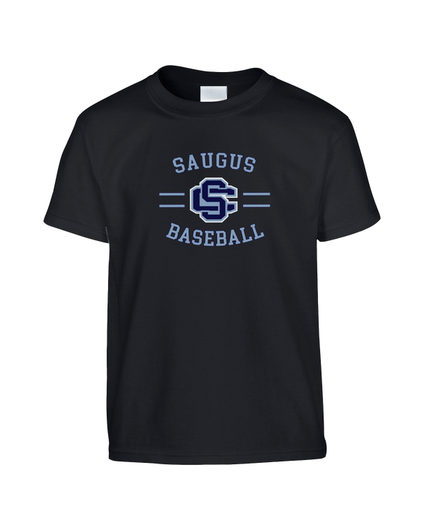 Saugus HS Baseball Curve - Youth T-Shirt