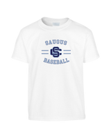 Saugus HS Baseball Curve - Youth T-Shirt