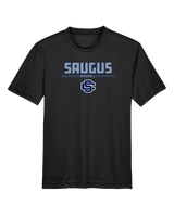 Saugus HS Baseball Keen - Youth Performance T-Shirt