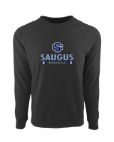 Saugus HS Baseball Stacked - Crewneck Sweatshirt