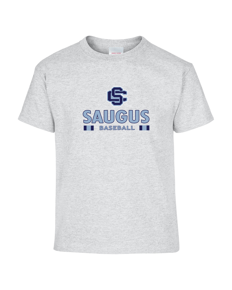 Saugus HS Baseball Stacked - Youth T-Shirt