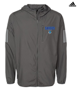 Saugus HS Boys Soccer Block - Mens Adidas Full Zip Jacket