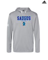 Saugus HS Boys Soccer Block - Mens Adidas Hoodie