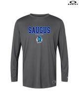 Saugus HS Boys Soccer Block - Mens Oakley Longsleeve