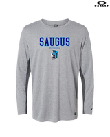 Saugus HS Boys Soccer Block - Mens Oakley Longsleeve