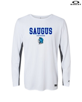 Saugus HS Boys Soccer Block - Mens Oakley Longsleeve