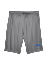 Saugus HS Boys Soccer Block - Mens Training Shorts with Pockets