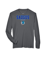 Saugus HS Boys Soccer Block - Performance Longsleeve