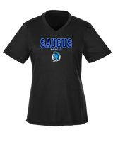 Saugus HS Boys Soccer Block - Womens Performance Shirt