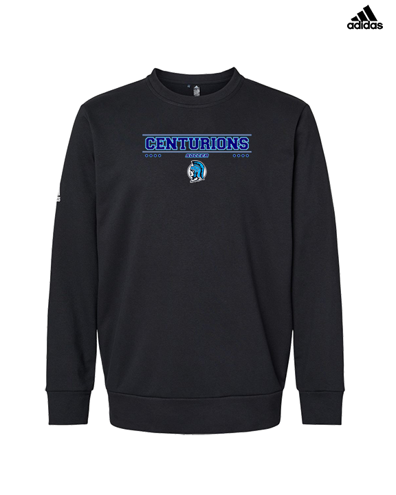 Saugus HS Boys Soccer Border - Mens Adidas Crewneck