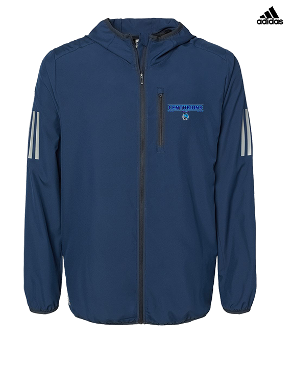 Saugus HS Boys Soccer Border - Mens Adidas Full Zip Jacket