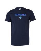 Saugus HS Boys Soccer Border - Tri-Blend Shirt