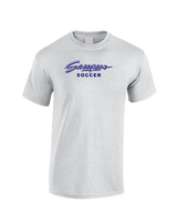 Saugus HS Boys Soccer Logo - Cotton T-Shirt