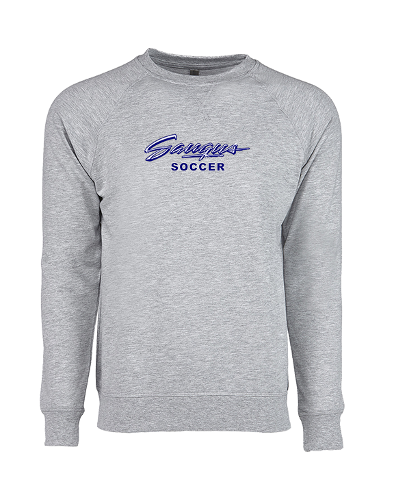 Saugus HS Boys Soccer Logo - Crewneck Sweatshirt