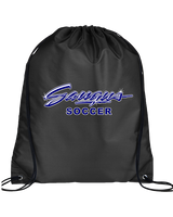 Saugus HS Boys Soccer Logo - Drawstring Bag