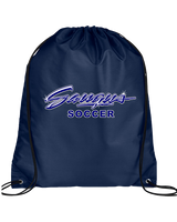 Saugus HS Boys Soccer Logo - Drawstring Bag