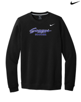 Saugus HS Boys Soccer Logo - Mens Nike Crewneck