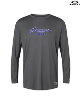 Saugus HS Boys Soccer Logo - Mens Oakley Longsleeve