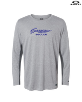 Saugus HS Boys Soccer Logo - Mens Oakley Longsleeve