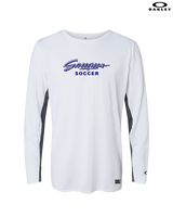 Saugus HS Boys Soccer Logo - Mens Oakley Longsleeve