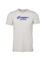 Saugus HS Boys Soccer Logo - Tri-Blend Shirt